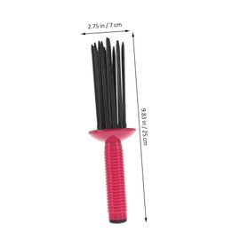 Healeved Curly Hair Brush Slip Rolling Comb for Blow Drying Hair Styling Hair Friendly Design for Enhanced Volume Gentle Care for Curly Wavy Hair