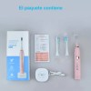 EGTMA Kit 2 Cepillo Para Dientes Electrico Ultrasonico 4 Cabezales