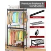 Sakugi Clothes Rack - 33.0" x 12.2" x 79.5" Clothing