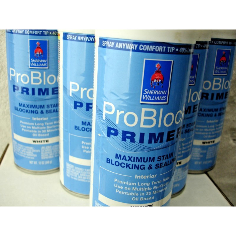 Sherwin-Williams Sherwin Williams Maximum Stain Blocking White ProBlock Primer 12oz