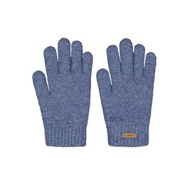 Barts Women's Knitted Bridgey Gloves Lined Finger Gloves, blue