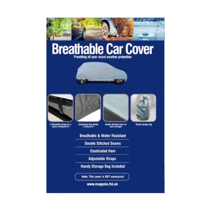 Maypole Maypole 9851 Autoabdeckung Atmungsaktiv, S grau