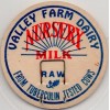 Milk Bottle Cap - Valley Farm Dairy - (maverick ?- Salem Oregon ?) -  RAW MILK