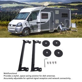 Mini Mount, Magnetic Mini Car Mount, Mounting Kit for RVs, UTVs, Trucks, Ensures Stable Satellite While Driving