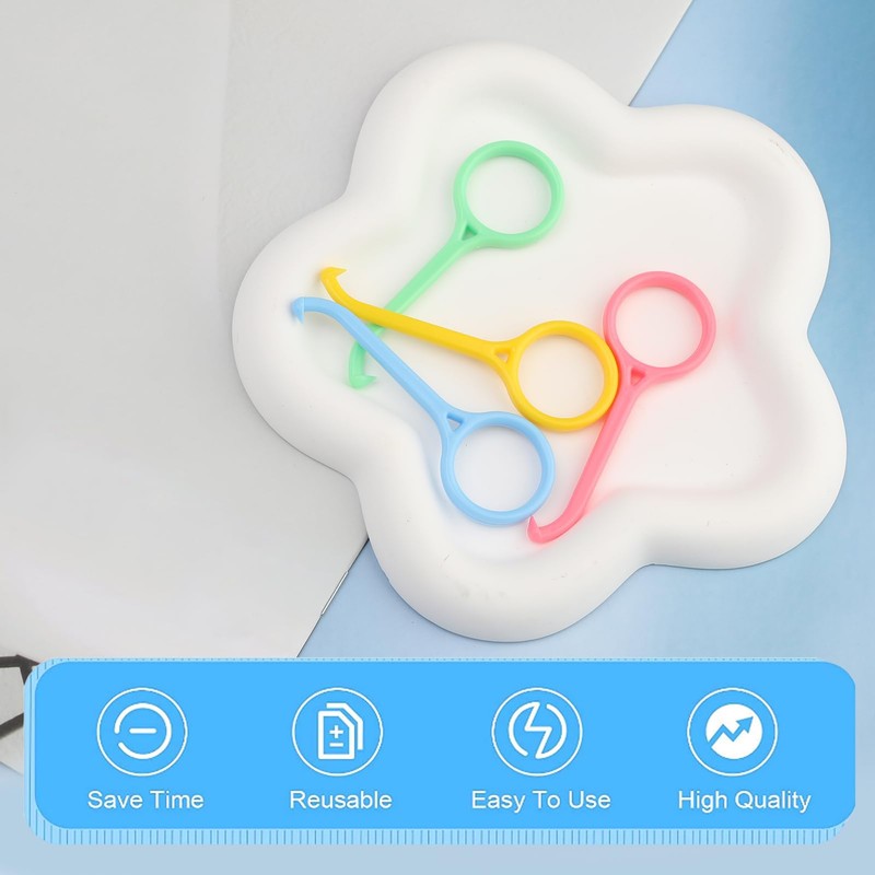 8 Pieces Aligner Removal Tool,4Colors Clear Aligner Remover Tools Remover