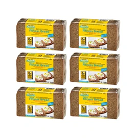 Mestemacher Whole Grain Bread (Fitness, 17.6 oz, pack of 6)