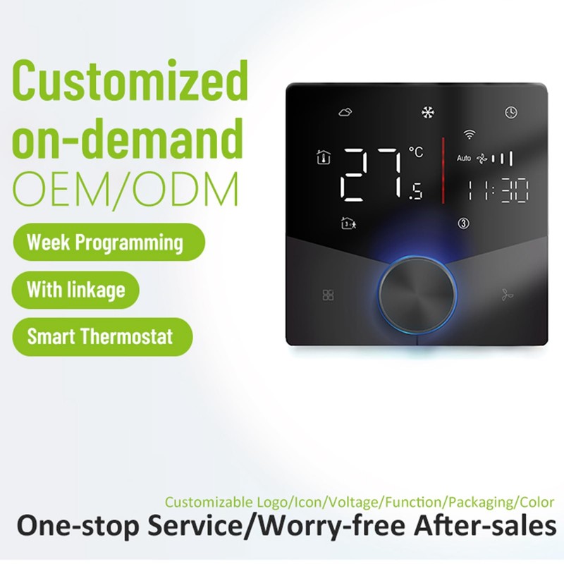 WiFi Smart Thermostat, WiFi Air Conditioner Thermostat 5+2 Days 6