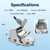 VIVOHOME Electric Ice Crusher Shaver 4 Blades Snow Cone Maker
