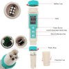 Areyourshop 7 in 1 PH Meter PH/TDS/Temp/EC/Salinity/SG/ORP Meter Digital, pH