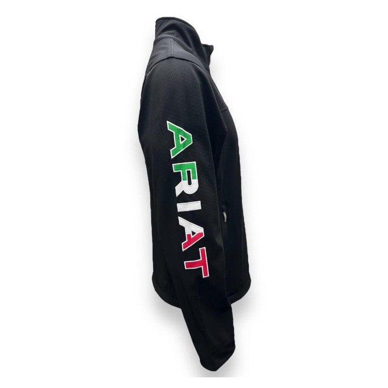 Ariat Men's Team Softshell Jacket - Mexico Black - Size: