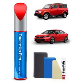 R-513 Rallye Red Touch Up Paint Kit Compatible with Honda Exact Match Car Scratch Repair Touch Up Paint Kit