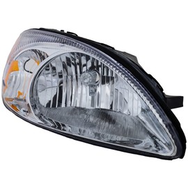 Garage-Pro Passenger Side Headlight for Ford Taurus 2000-2007 Halogen Without bulb(s) For Models Without Centennial Edition Replaces# 1F1Z13008AA