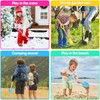 Dsmile 3Pcs Long Beach Shovels 16" Metal Kids Beach Spades