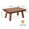 Jurath Wooden Step Stool for Adults Office's Step Stool Heavry
