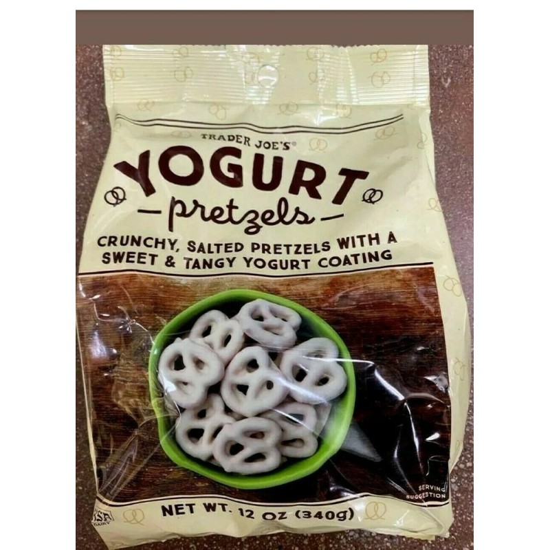 Trader Joe's 2 Packs Trader Joe's Yogurt Pretzels 12 oz