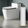 Siyzda Bath Toilet Paper Holder, Toilet Tissue Roll Organizer Storage,