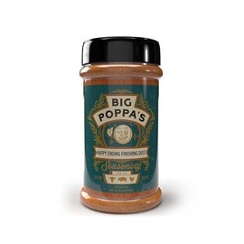 Big Poppa's Happy Ending Finishing Dust Seasoning – Irresistible BBQ Seasoning for an Extra Kick of Flavor – Elevate your BBQ Game with This Mix for Pulled Pork, Beefsteak and More! (13 Oz)
