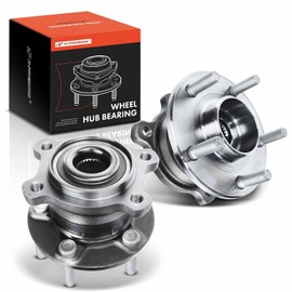 A-Premium Pair [2] Rear Wheel Bearing Hub Assembly & Wheel Bearings and Hub Assembly Compatible with Ford Escape 2013-2018 & Lincoln MKC 2015-2019