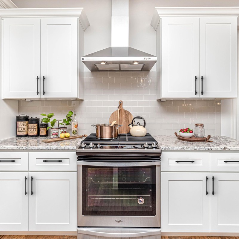 9BUILD 10 Pack 5 Inch Matte Black Cabinet Pulls Kitchen