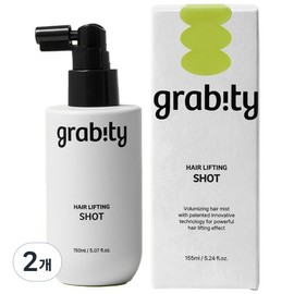 Gravity Hair Lifting Shot, 2, 150ml / 그래비티 헤어리프팅샷, 2개, 150ml