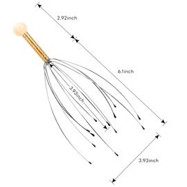 StaiBC Head Massager Scalp Scratcher for Deep Relaxation