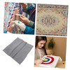 IWOWHERO Rug Backing Fabric Non Slip Tufting Cloth for DIY