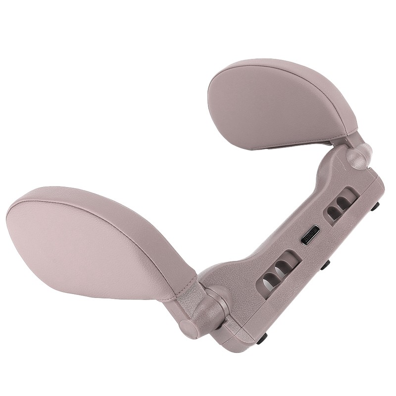 Universal Car Headrest Head Prop Support Pillow Leather Cushion Seat