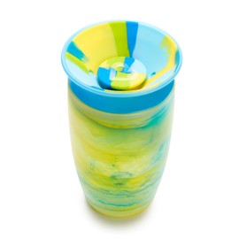 Munchkin® Miracle® 360 Toddler Sippy Cup, Spill Proof, 10 Ounce, Tropical Swirl, Blue/Multi