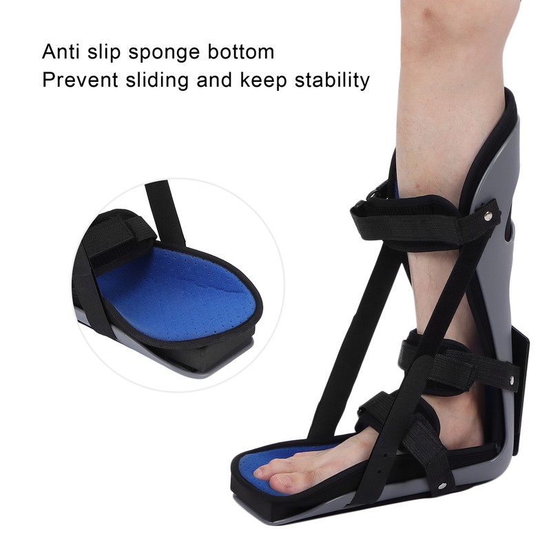 Ankle Support Stabilizer Brace Splint Adjustable Plantar Fascitis Foot Drop