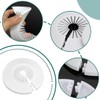 WeddHuis Pack of 5 Heating Pipe Rosette Folding Pipe Cover