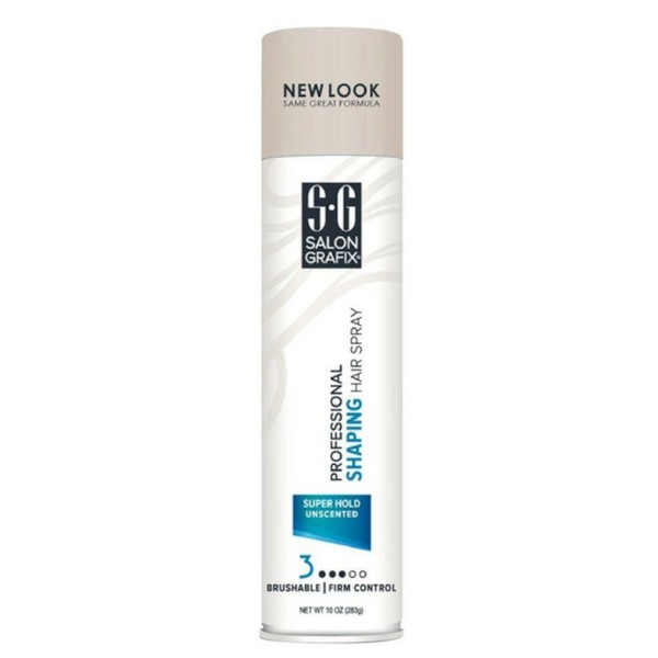 Salon Grafix Salon Grafix Unscented Shaping Hair Spray, 10oz Each