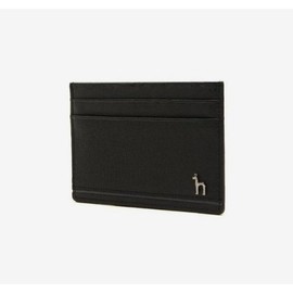 Hazzys (신세계센텀점)HAZZYS ACCPIQUE 블랙 솔리드 가죽 퍼피로고 라인 카드홀더 HJHO2E153BK (Shinsegae Centum City) HAZZYS ACCPIQUE Black Solid Leather Puppy Logo Line Card Holder HJHO2E153BK