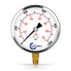 CARBO Instruments 1000 PSI Dry Pressure Gauge, 4" Dial, 1/4