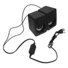 LABRIMP 1 Pair USB Computer Speakers Portable Creative Speaker for
