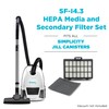 Simplicity Vacuums Genuine SF-I4.3 Filter Set with HEPA Media for