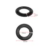 ECSiNG 1 Set Bicycle Front Fork Adapter Conical Steering Ring