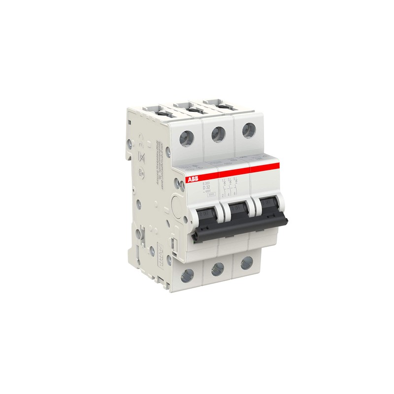 ABB MCB 32A 6kA TP Type D