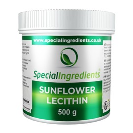 Sunflower Lecithin Powder 500 g Highest Quality GMO Free (German Labels and Instructions)