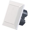 Luminea Home Control Lichtschalter WiFi: 2er-Set WLAN-Lichttaster, App, komp. zu