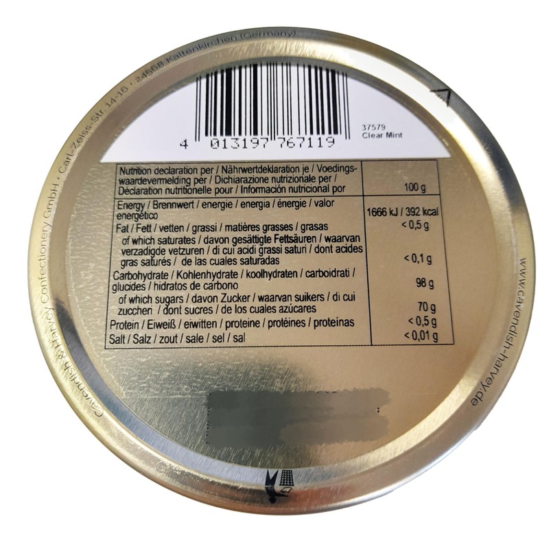 Cavendish & Harvey Clear Mint Drops Peppermints Value Pack 2