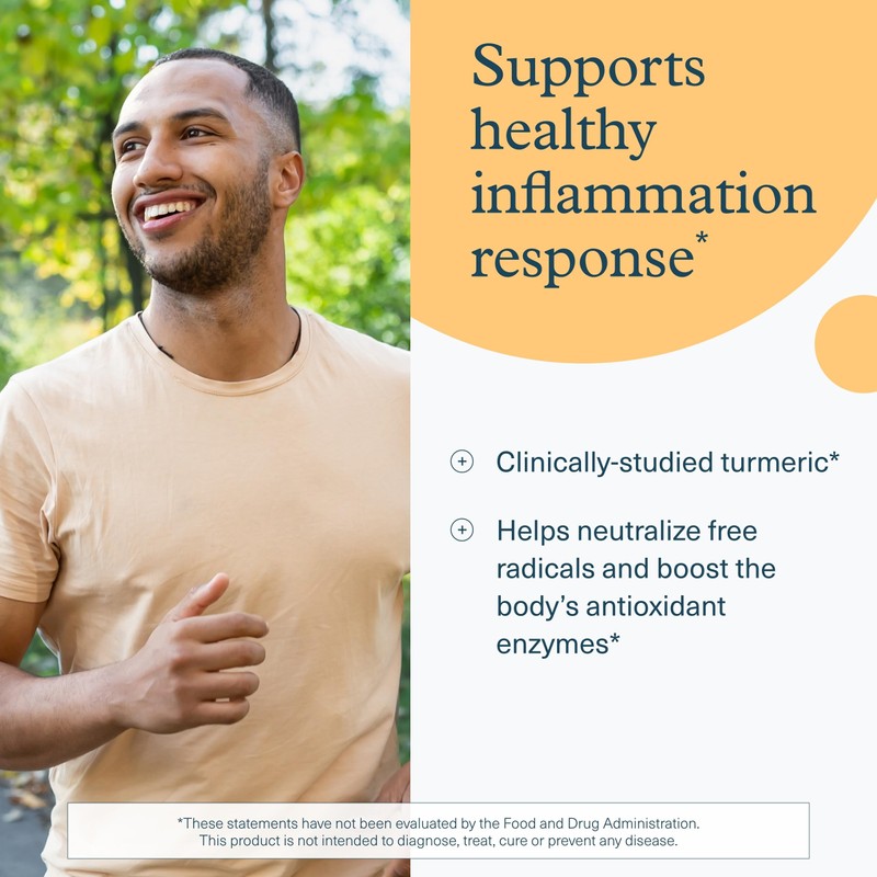 Youtheory Turmeric Extra Strength - 1,000 mg - Supports Brain,