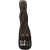 Kincade Anti-Chaffe Shaped Elastic Dressage Girth - Black: 18