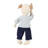 VERTBAUDET Baby Soft Toy Small Dog Blue