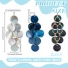 PH PandaHall Pack of 4 2 Colours Shell Charm Pendant