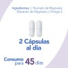 L-treonato De Magnesio + Omega 3 | 90 Cápsulas |