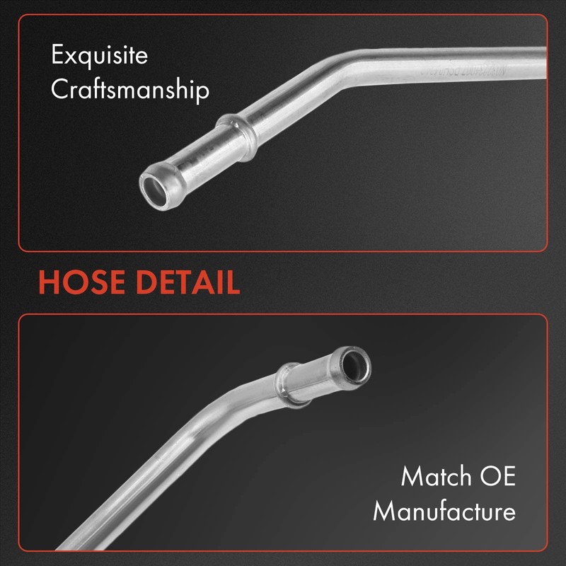 A-Premium Power Steering Return Hose Line Assembly Compatible with Honda
