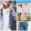 40 Pieces Iron On Star Patches Adhesive Stars Patches Star