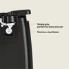 bella Electric Can Opener and Knife Sharpener, Removable Cutting Lever,