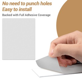 DIIILBRO Shatterproof Mirror - Adhesive Lightweight Wall Mirror for Home Decor, Dorm, Gym, Bathroom - 8x10 Inch - 2 Pcs