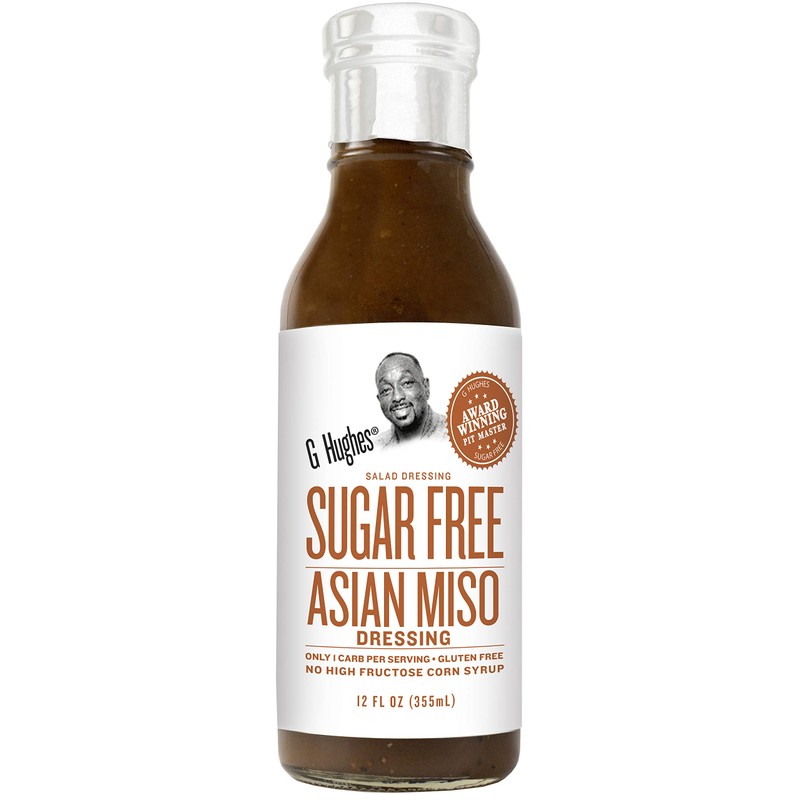 G Hughes Sugar Free Asian Miso Dressing - Asian Salad